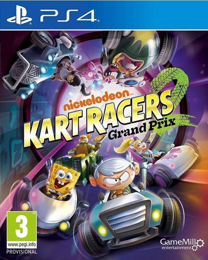Nickelodeon Kart Racers 2: Grand Prix - Sony PlayStation 4 - Racing