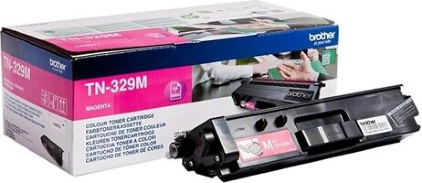 TN 329MP - Laser toner Rød