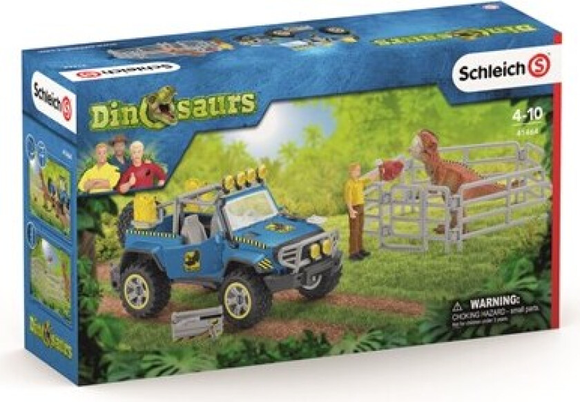 Off-road vehicle with dino outpost