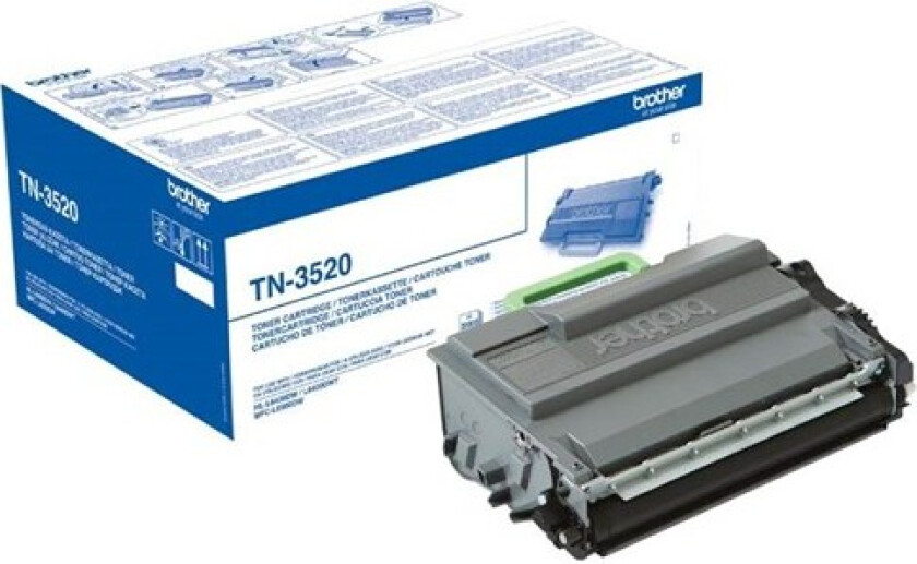 TN 3520P - Laser toner Svart