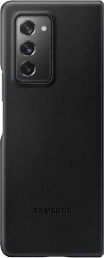 Galaxy Z Fold2 - Leather Cover - Black