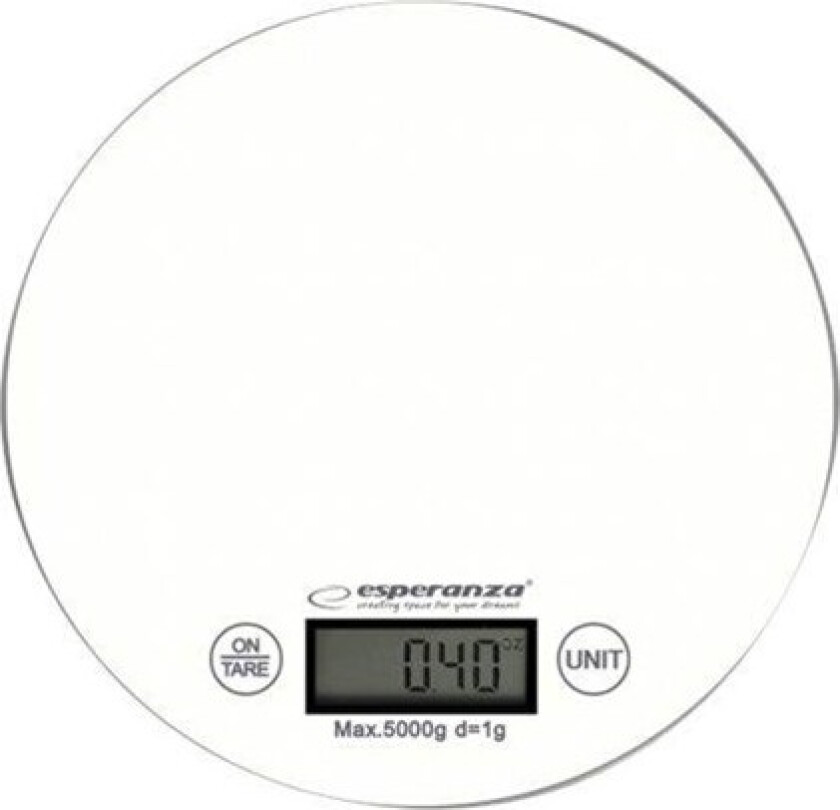 Kjøkkenvekt MANGO - kitchen scales - white