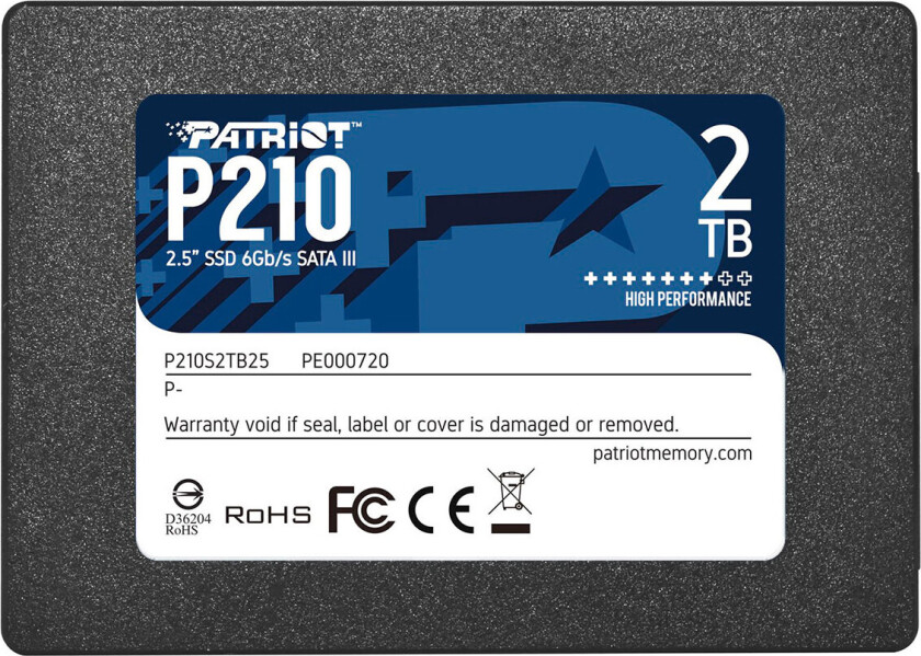 P210 SSD - 2TB - SATA-600 - 2.5"