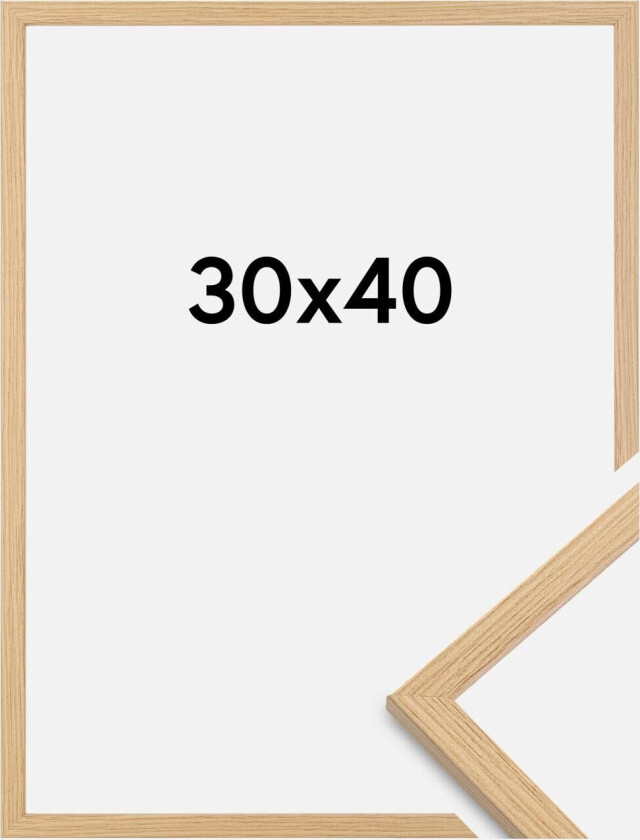Ramme Galant Akrylglass Eik 30x40 Cm