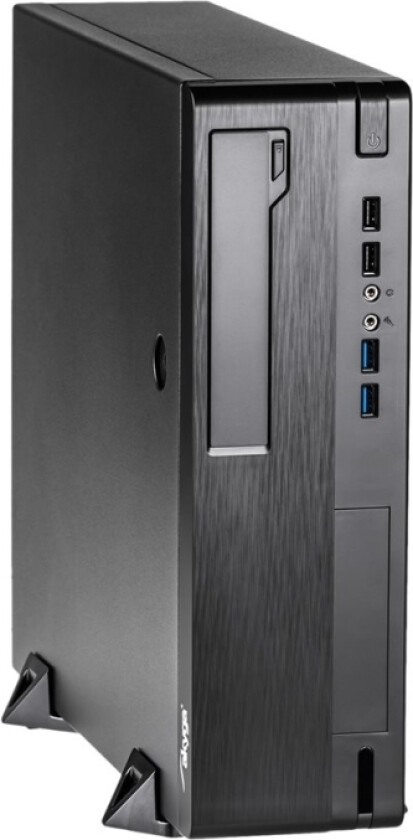 AK-502-02BK - Kabinett - Desktop slimline - Svart
