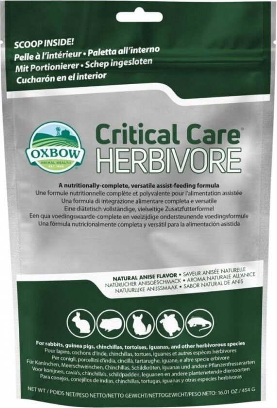 Bilde av Critical Care Herbivore Anise (454 g)