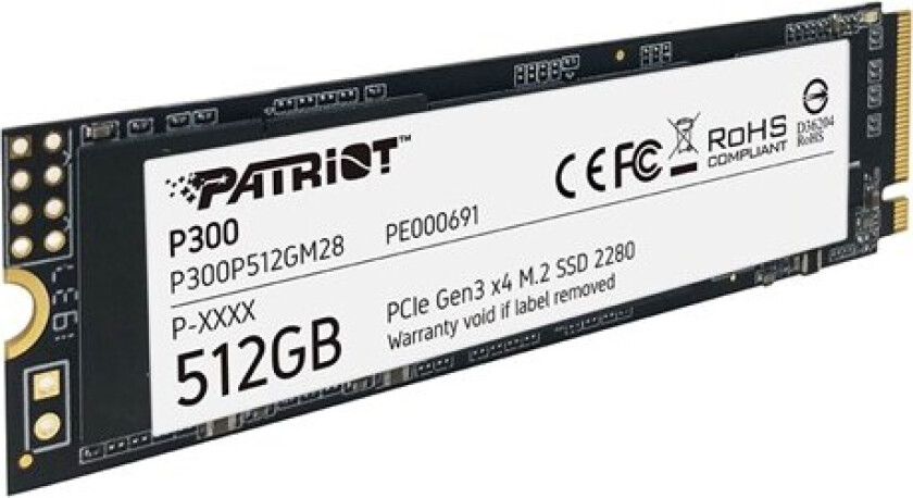 P300 SSD - 512GB - M.2 2280 - PCIe 3.0