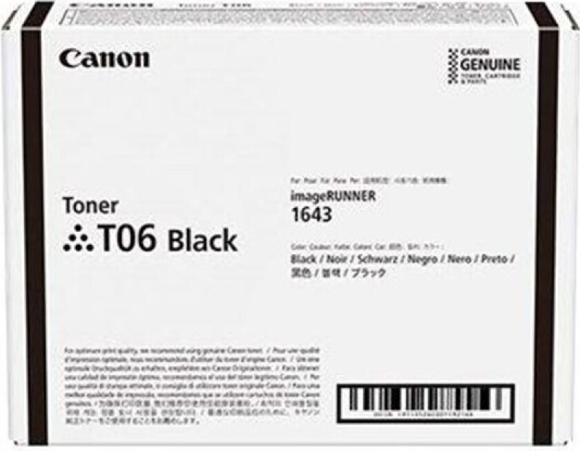 CRG T06 / 3526C002 Black - Laser toner Svart