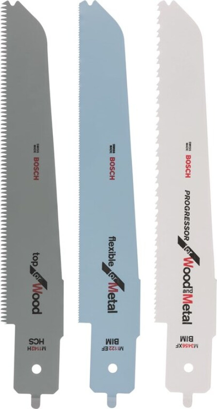 3-delers stikksagblad til  multisag PFZ 500 E M 1142 H; M 3456 XF; M 1122 EF