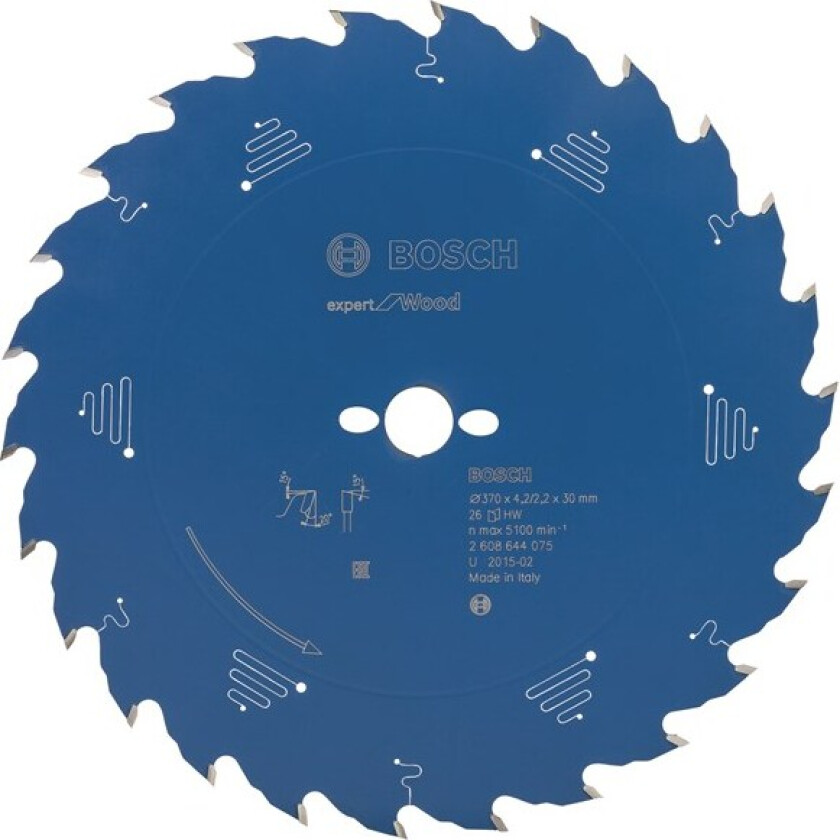 Sirkelsagblad Expert for Wood 370 x 30 x 4,2 mm, 26