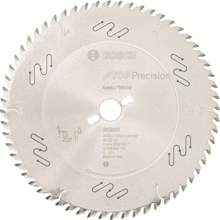 Sirkelsagblad Top Precision Best for Wood 300 x 30 x 3,2 mm, 60