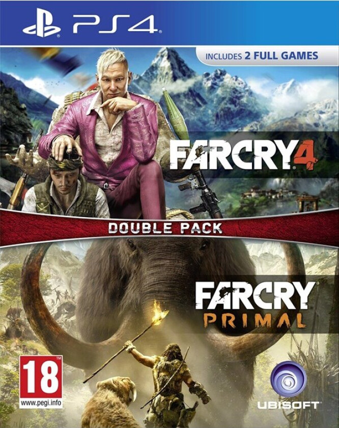 Far Cry 4 + Far Cry: Primal - Double Pack - Sony PlayStation 4 - Collection