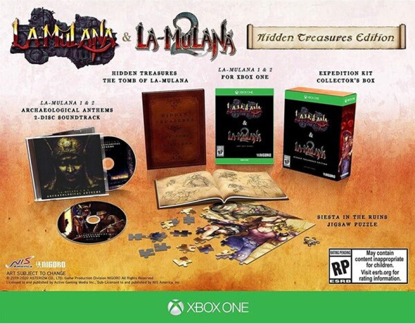 La-Mulana 1 & 2: Hidden Treasures Edition - Microsoft Xbox One - Platformer