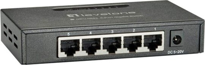 Switch 5x GE GEU-0523