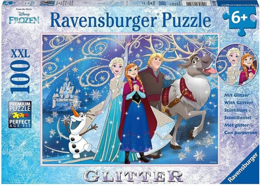 Disney Frozen-Glistening snow 100pcs. XXL