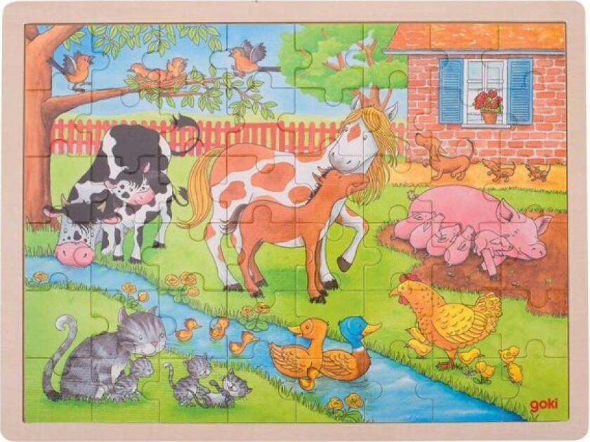 Wooden Puzzle - On the Farm 48pcs. Tre