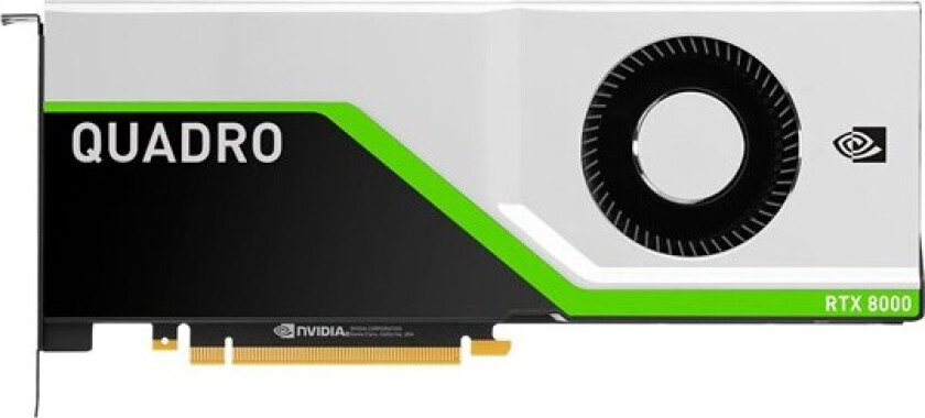 Bilde av Quadro RTX 8000 - 48GB GDDR6 RAM - Grafikkort