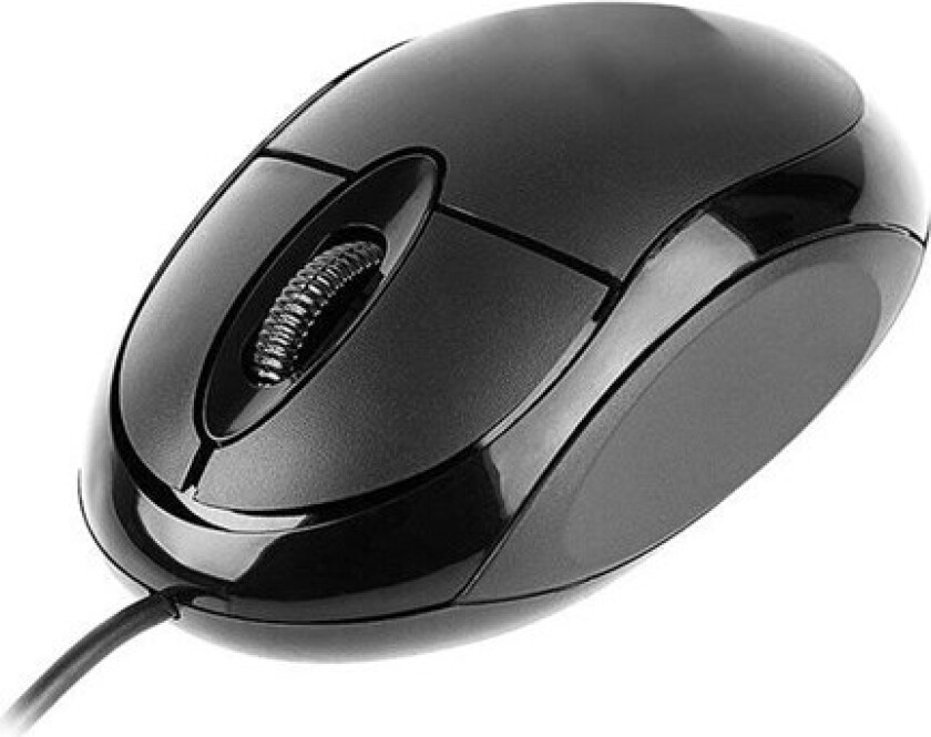 TRAMYS45906 Mouse wired optical TRACER Nept - Mus - Optisk - 3 knapper - Svart