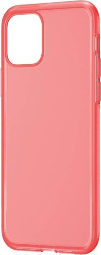 Silica Case for iPhone 11 Pro Max Transparent Red