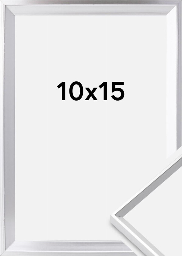 Ramme Desire Akrylglass Sølv 10x15 Cm