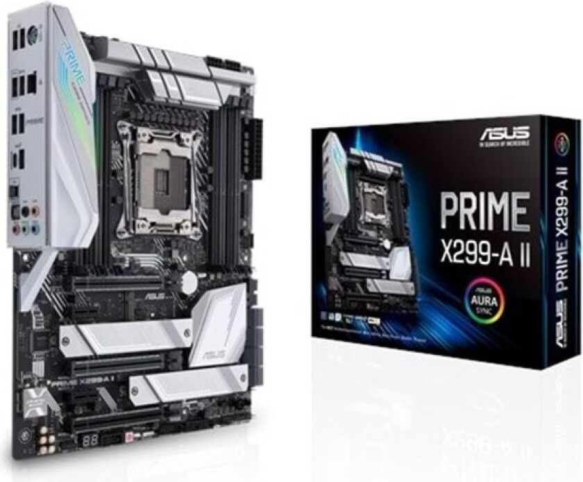 PRIME X299-A II Hovedkort - Intel X299 - Intel LGA2066 socket - DDR4 RAM - ATX