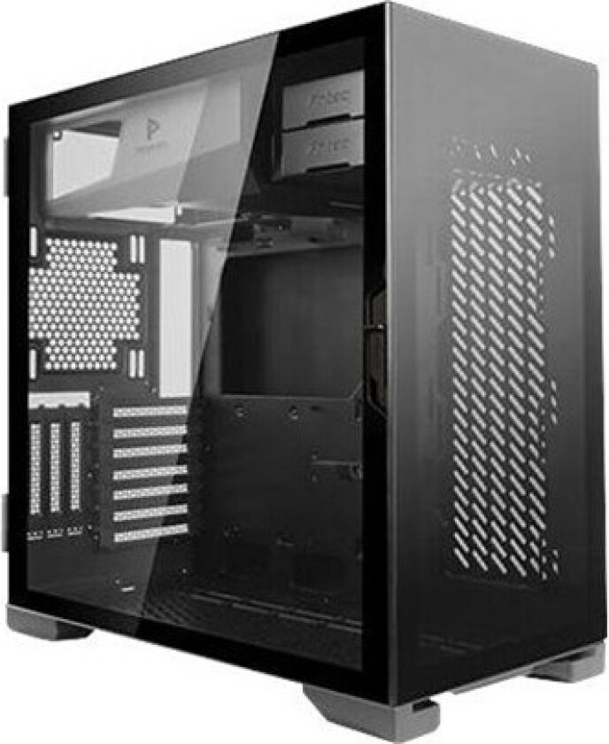 P120 Crystal E-ATX ATX mATX ITX - Kabinett - Tower - Svart