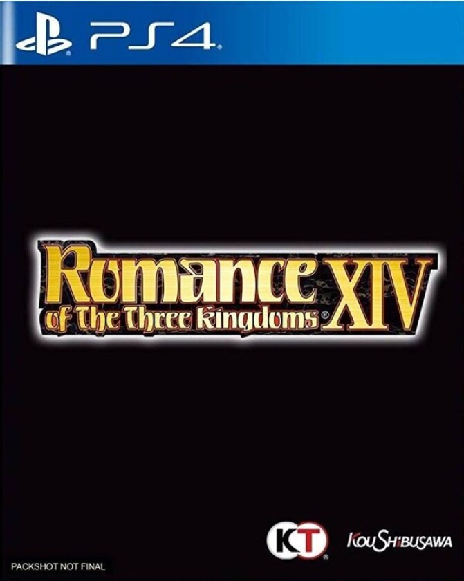 Romance of The Three Kingdoms XIV - Sony PlayStation 4 - Strategi