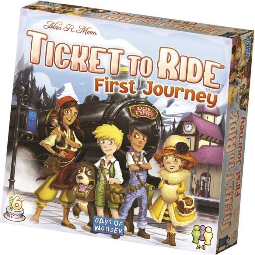 Ticket To Ride First Journey Nordic