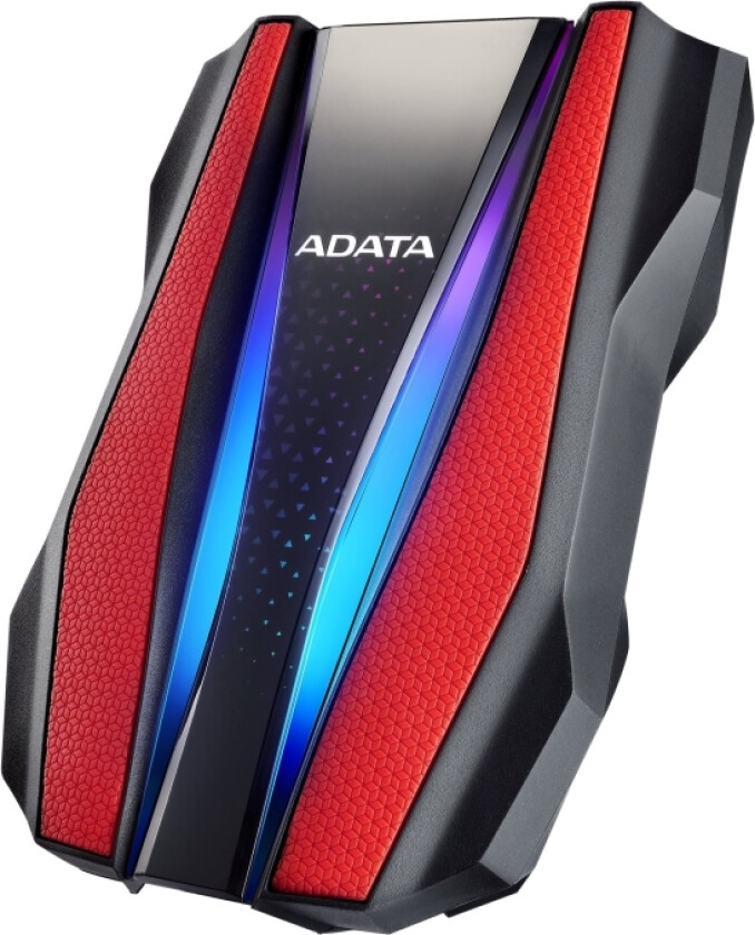 ADATA HD770G - Ekstern Harddisk - 2TB - Rød