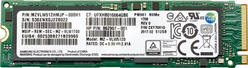 I 2 TB SSD TLC M.2 PCIe 3x4 NVMe