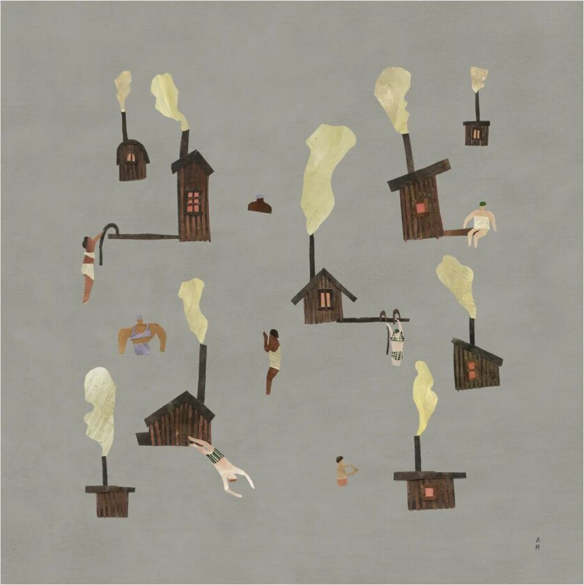 Sauna plakat 50 x 50 cm