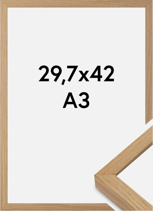 Ramme  Premium Quadrum Eik 29,7x42 Cm (A3)