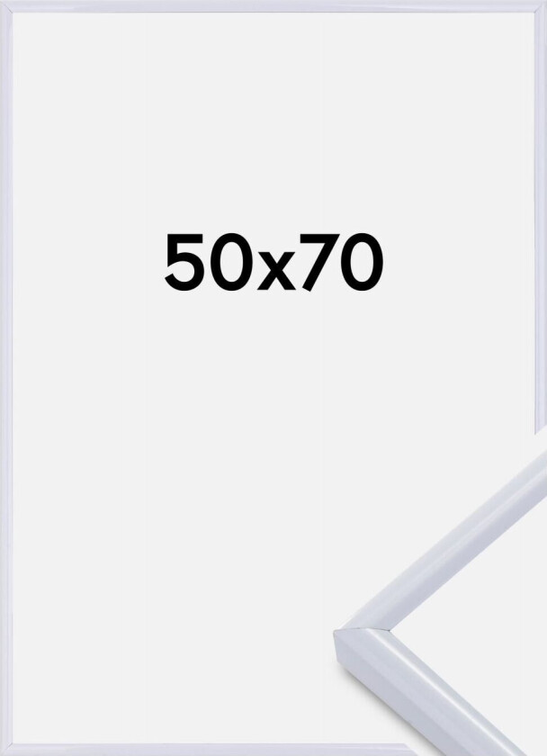 Ramme Victoria Akrylglass Hvit 50x70 Cm