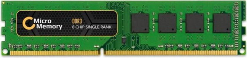 Memory - DDR3 - 8 GB - DIMM 240-pin - unbuffered