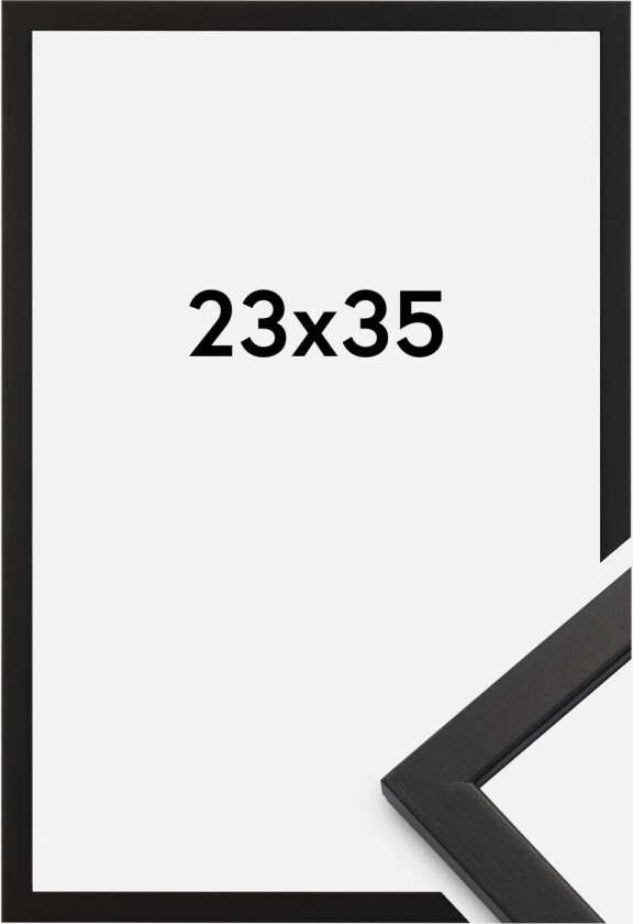 Ramme Edsbyn Akrylglass Svart 23x35 Cm