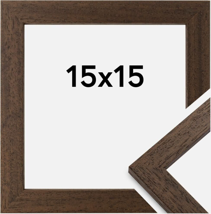 Ramme Brown Wood 15x15 Cm