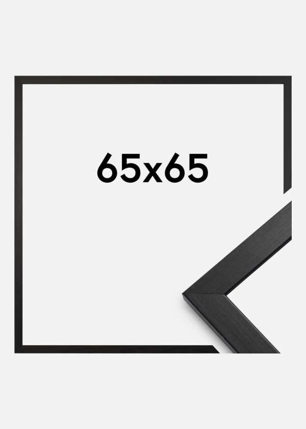 Ramme Stilren Akrylglass Svart 65x65 Cm