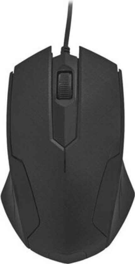 AM-93 - Mus - Optisk - 3 knapper - Svart