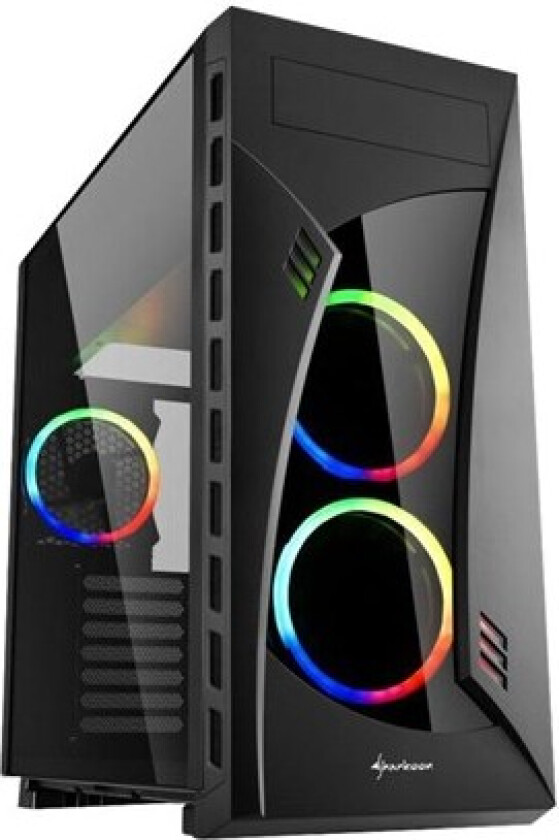 Night Shark RGB - Kabinett - Tower - Svart