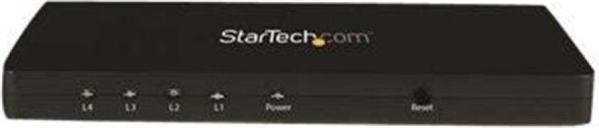 Bilde av 4K HDMI 4-Port Video Splitter - 1x4 HDMI Splitter - 4K 30Hz - video/audio switch - 4 ports