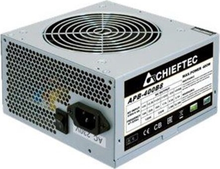 VALUE SERIES Strømforsyning (PSU) - 400 Watt - 120 mm - 80 Plus White sertifisert