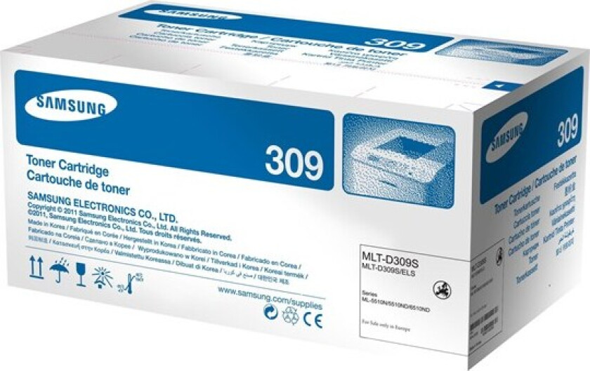 MLT-D309S - black - original - toner cartridge - Laser toner Svart