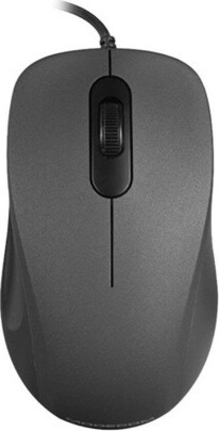 MC-M10S - Mus - Optisk - 3 knapper - Svart