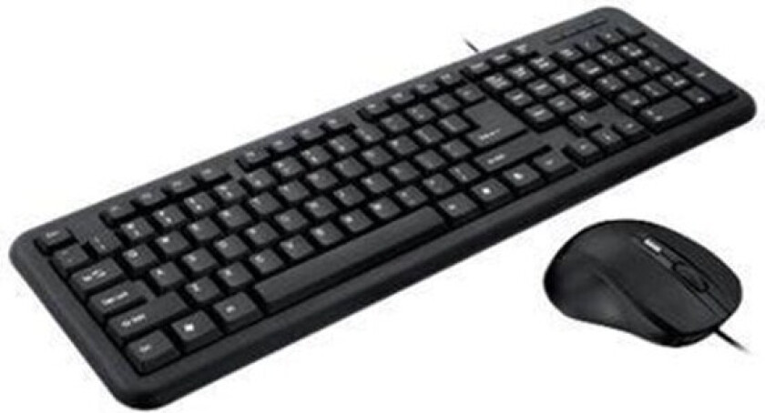 OFFICE KIT II - keyboard and mouse set - black - Tastatur & Mussett - Svart
