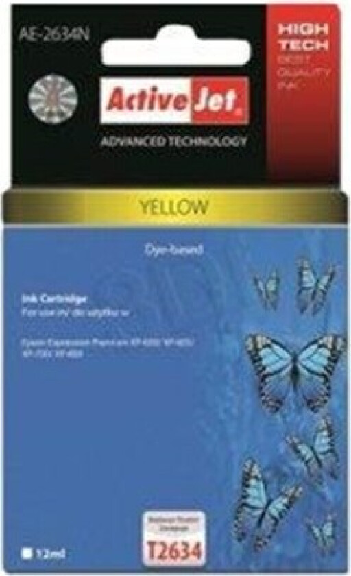 AE-2634N Supreme version - Blekkpatron Yellow
