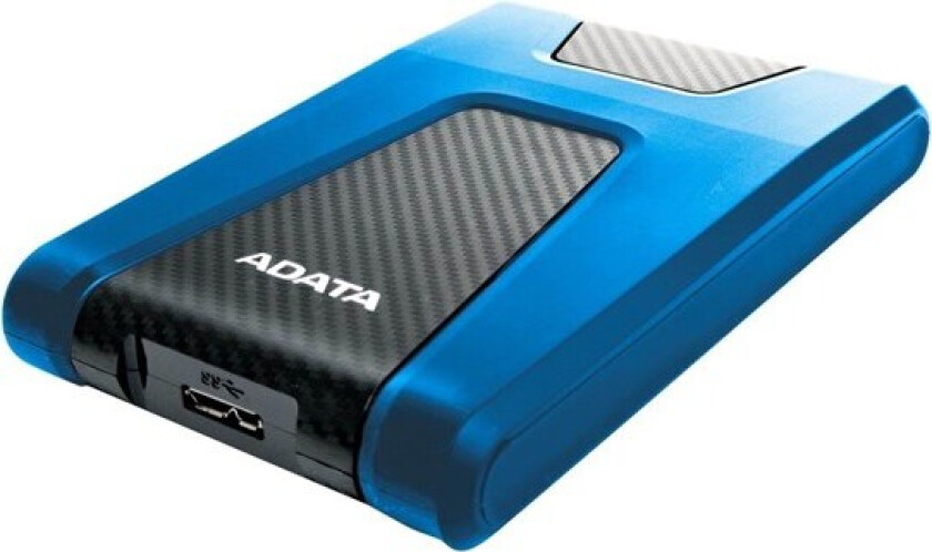 ADATA DashDrive Durable HD650 - Ekstern Harddisk - 2TB - Blå