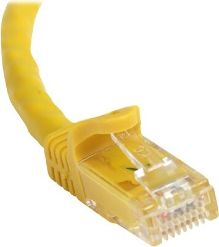 Bilde av 5m Yellow Cat6 / Cat 6 Snagless Ethernet Patch Cable 5 m - network cable - 5 m - yellow