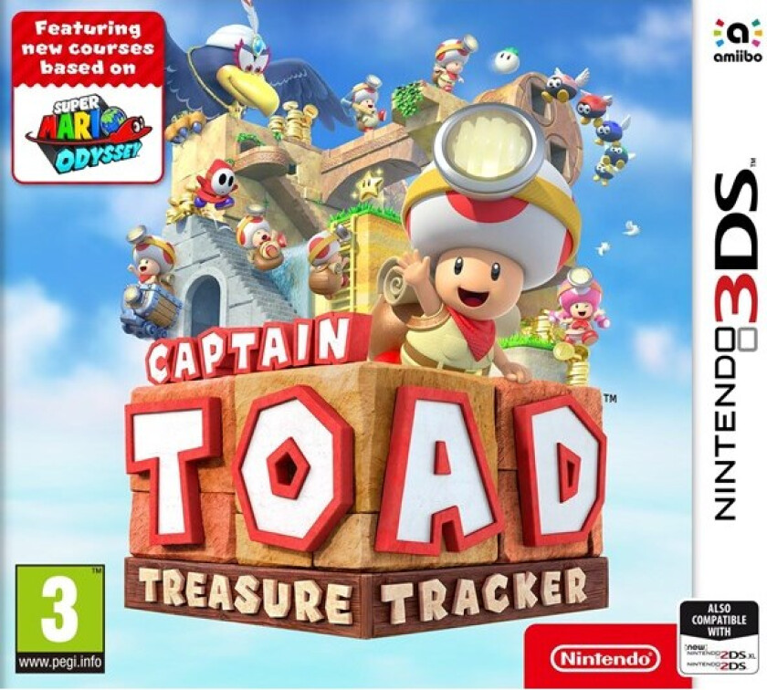 Captain Toad: Treasure Tracker - Nintendo 3DS - Platformer
