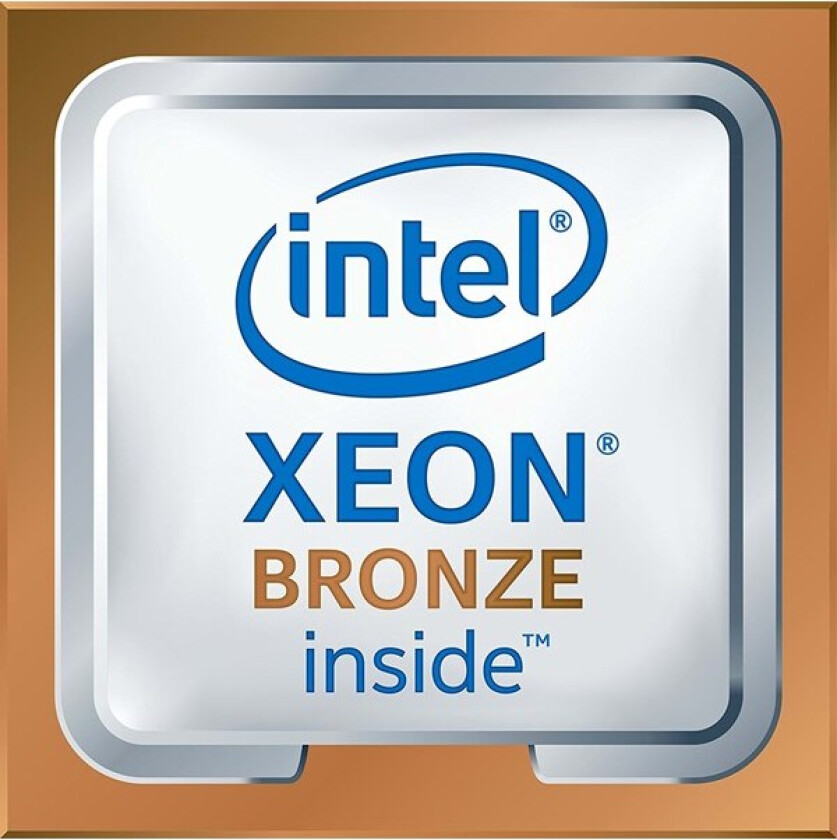 Xeon Bronze 3106 Prosessor/CPU - 8 kjerner - 1.7 GHz -  LGA3647 -  Boks (med kjøler)
