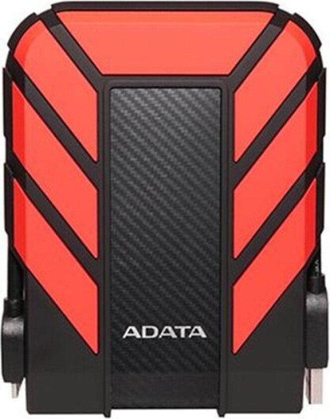 ADATA HD710P - Ekstern Harddisk - 1TB - Rød